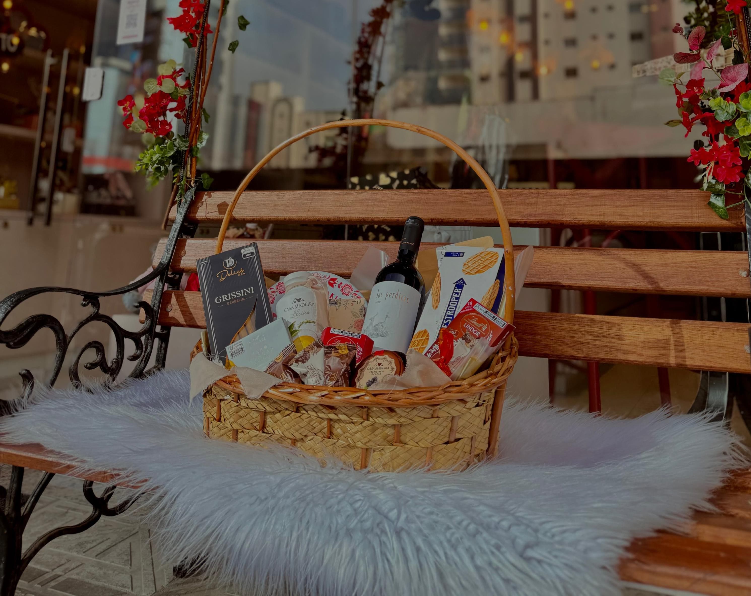 Montagem de cesta personalizada